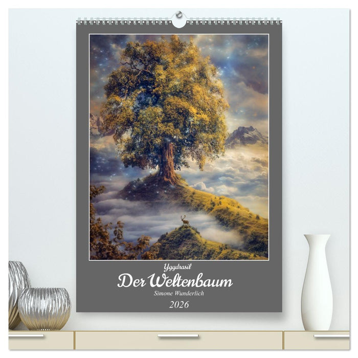 Yggdrasil - Der Baum des Lebens (CALVENDO Premium Wandkalender 2026)