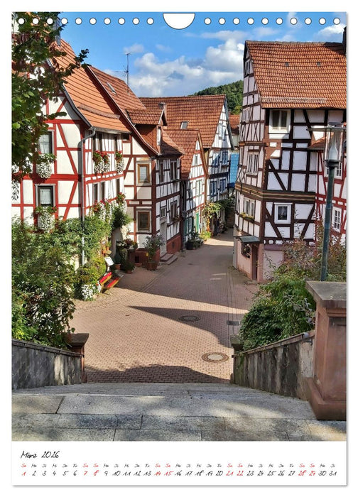 Romantische Stadt Bad Orb (CALVENDO Wandkalender 2026)