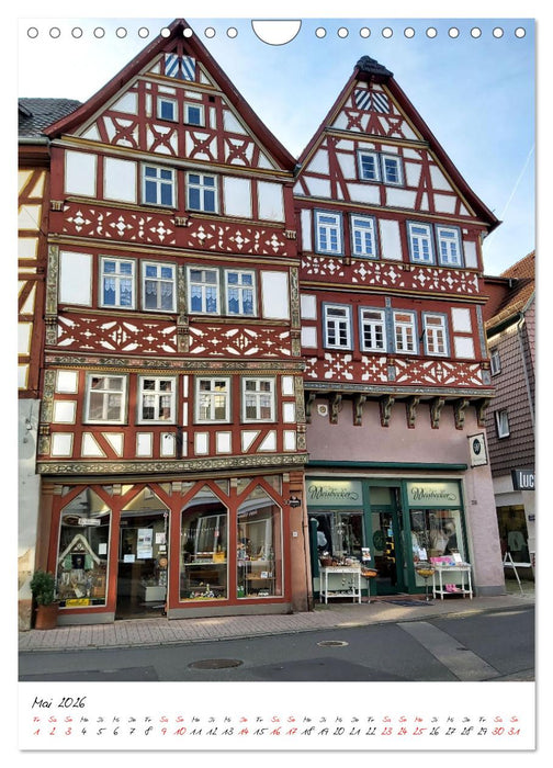 Romantische Stadt Bad Orb (CALVENDO Wandkalender 2026)