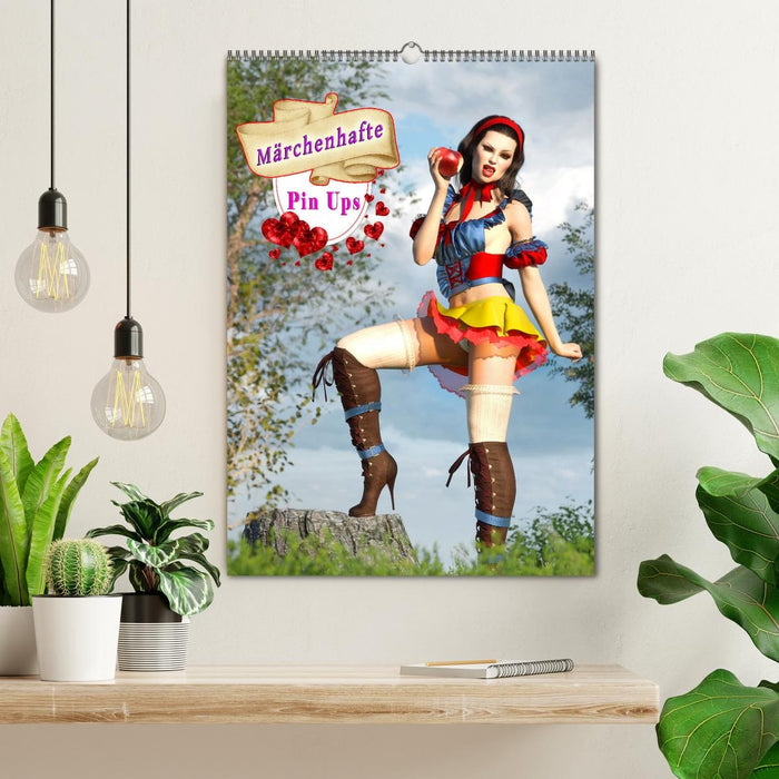 Märchenhafte Pin Ups (CALVENDO Wandkalender 2026)