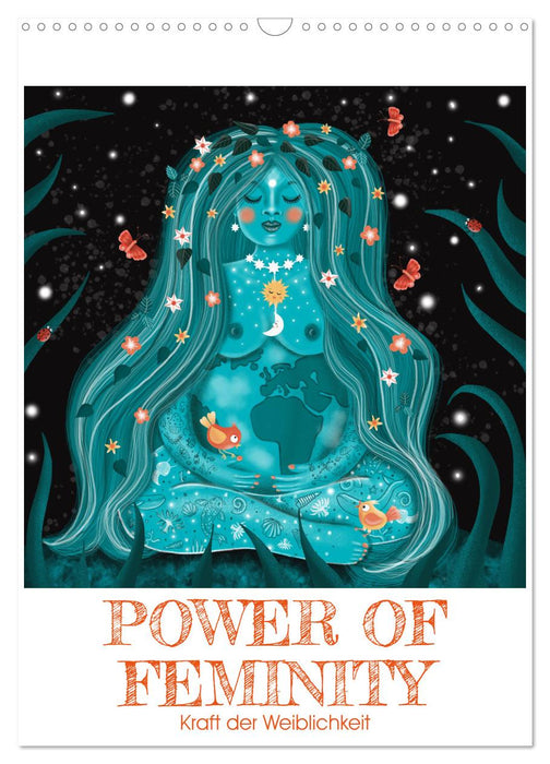 POWER OF FEMINITY - Kraft der Weiblichkeit (CALVENDO Wandkalender 2026)