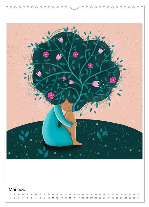 POWER OF FEMINITY - Kraft der Weiblichkeit (CALVENDO Wandkalender 2026)