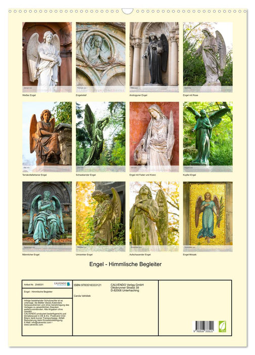 Engel - Himmlische Begleiter (CALVENDO Wandkalender 2026)