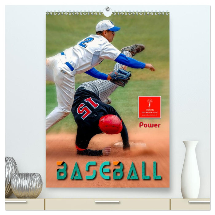 Baseball Power (CALVENDO Premium Wandkalender 2026)
