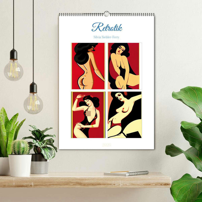 Retrotik (CALVENDO Wandkalender 2026)