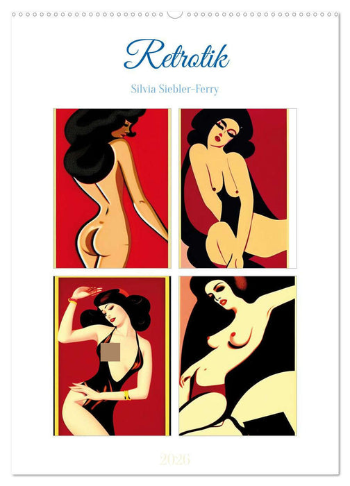 Retrotik (CALVENDO Wandkalender 2026)