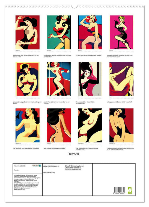 Retrotik (CALVENDO Wandkalender 2026)