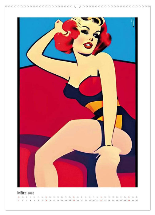 Retrotik (CALVENDO Wandkalender 2026)