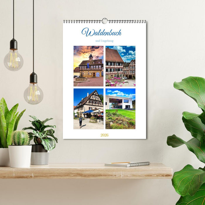 Waldenbuch und Umgebung (CALVENDO Wandkalender 2026)