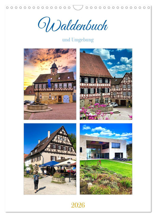Waldenbuch und Umgebung (CALVENDO Wandkalender 2026)