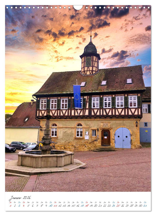 Waldenbuch und Umgebung (CALVENDO Wandkalender 2026)