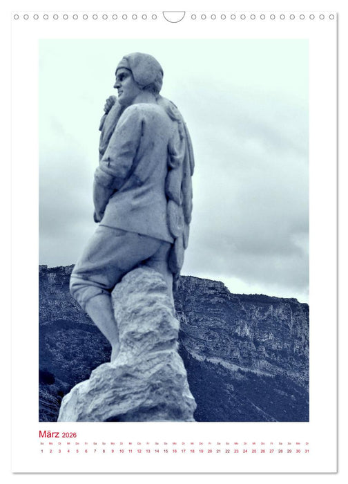 France en bleu - Frankreichs Sehenswürdigkeiten in den Nationalfarben (CALVENDO Wandkalender 2026)