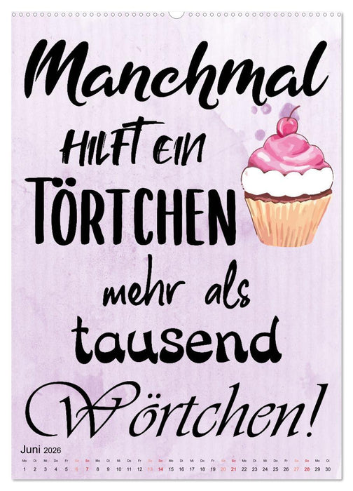 Bäckersprüche (CALVENDO Wandkalender 2026)