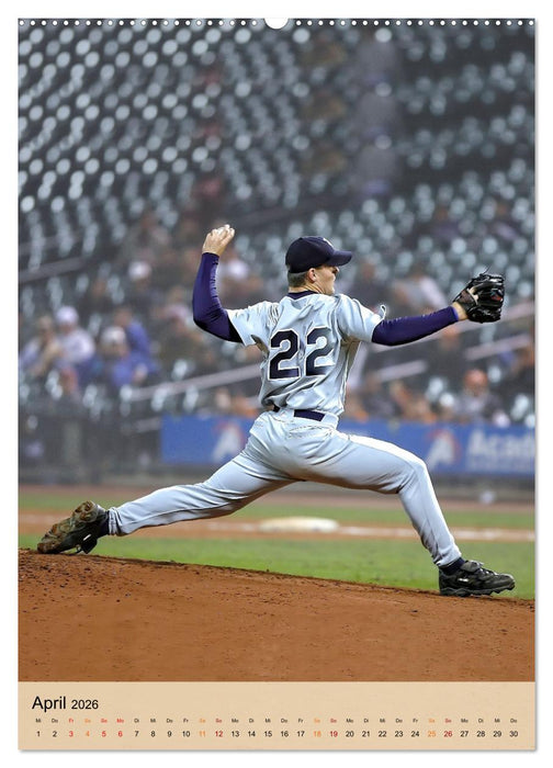 Baseball Power (CALVENDO Wandkalender 2026)