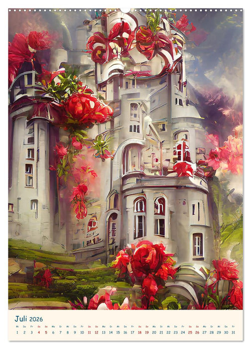 Colors of Dreams - AI-ART (CALVENDO Premium Wandkalender 2026)