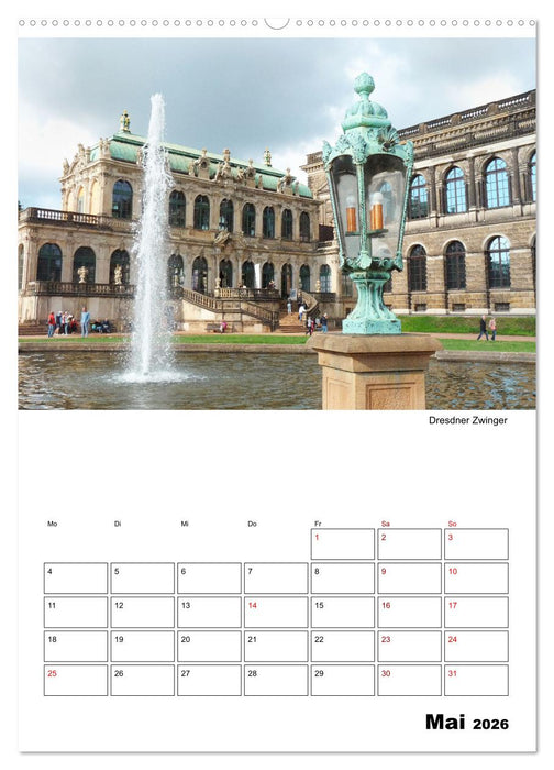 Prachtvolles Dresden (CALVENDO Premium Wandkalender 2026)