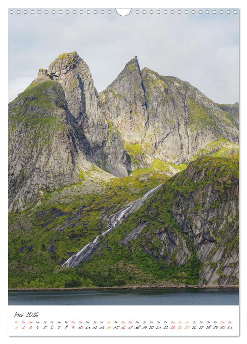 Norwegen - Das Land der Berge, Fjorde und Wasserfälle (CALVENDO Wandkalender 2026)