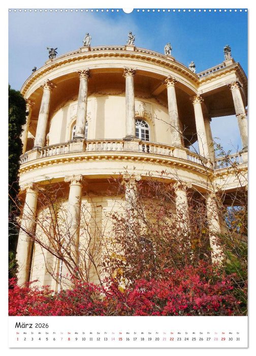 Der Park Sanssouci - ein Traum (CALVENDO Wandkalender 2026)