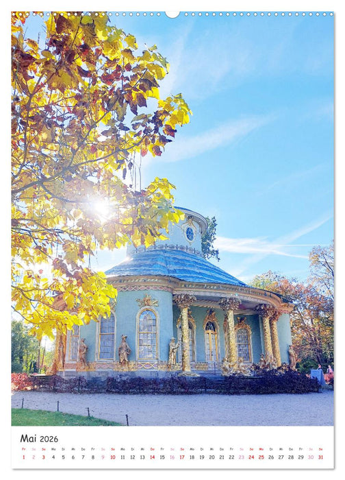 Der Park Sanssouci - ein Traum (CALVENDO Wandkalender 2026)