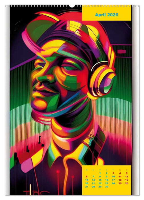 HörArt (CALVENDO Premium Wandkalender 2026)