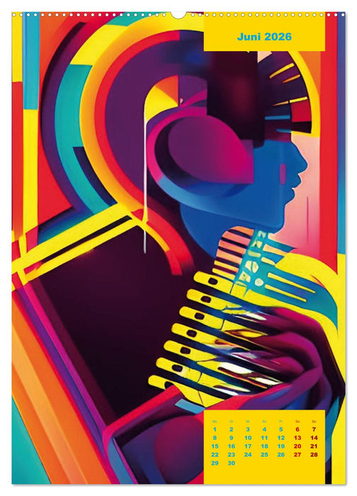 HörArt (CALVENDO Premium Wandkalender 2026)