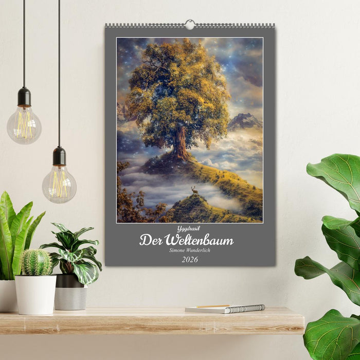 Yggdrasil - Der Baum des Lebens (CALVENDO Wandkalender 2026)