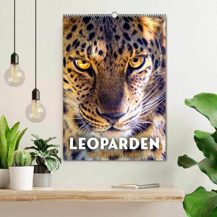 Leoparden - Die Beute im Visier. (CALVENDO Wandkalender 2026)