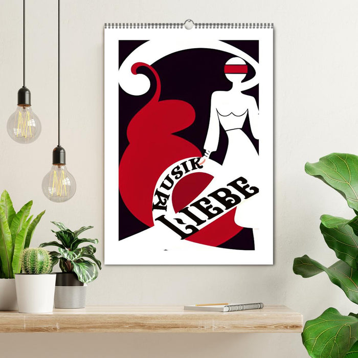 Musikliebe (CALVENDO Wandkalender 2026)