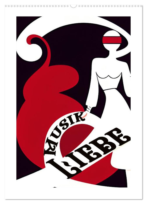 Musikliebe (CALVENDO Wandkalender 2026)