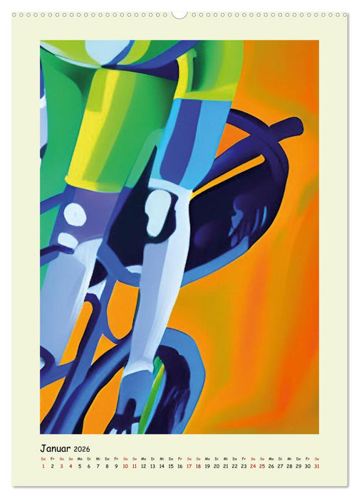 Geliebter Radsport (CALVENDO Premium Wandkalender 2026)