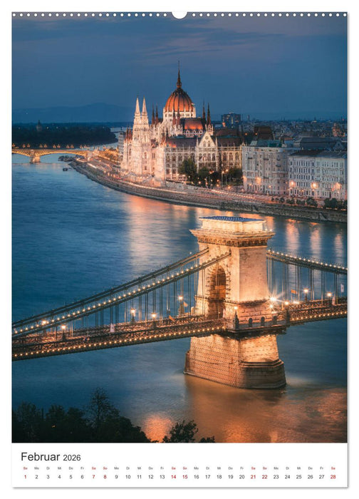 Auf Reisen in Europa (CALVENDO Premium Wandkalender 2026)