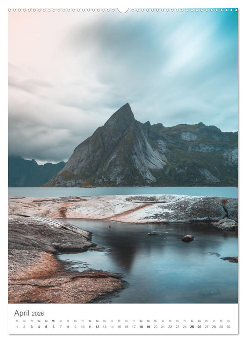 Die Lofoten – Landschaftsfotografien aus Nordnorwegen (CALVENDO Wandkalender 2026)