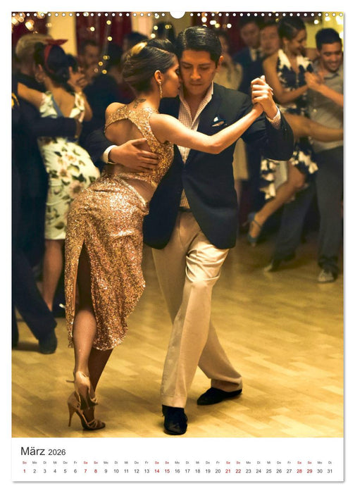 Leidenschaftlicher Tango (CALVENDO Wandkalender 2026)