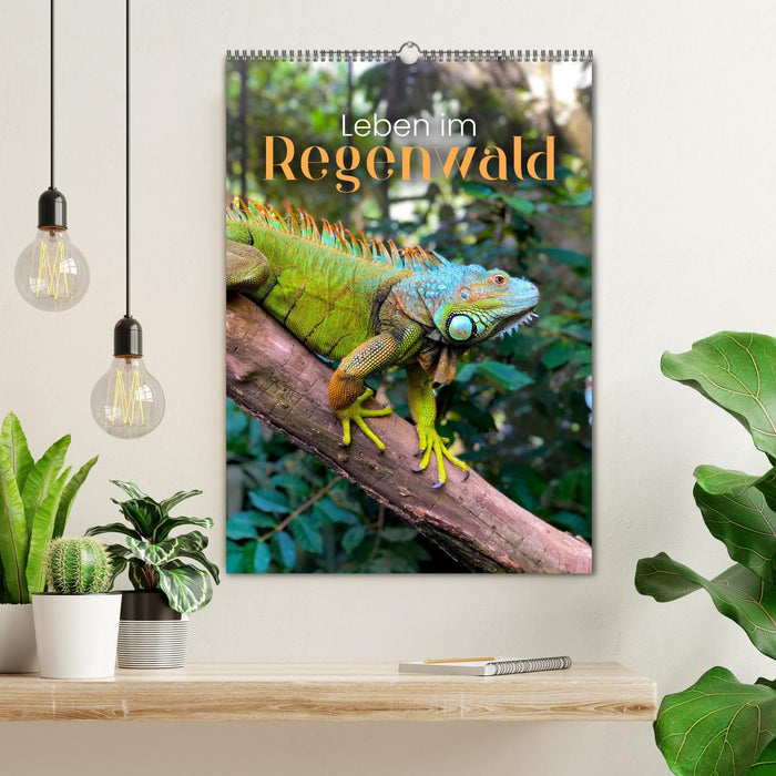 Leben im Regenwald (CALVENDO Wandkalender 2026)