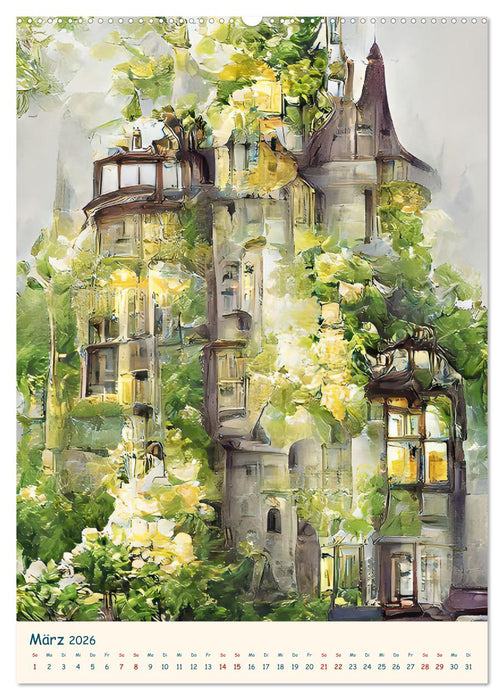 Colors of Dreams - AI-ART (CALVENDO Wandkalender 2026)