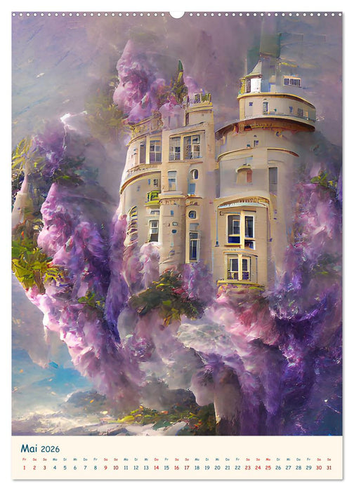 Colors of Dreams - AI-ART (CALVENDO Wandkalender 2026)