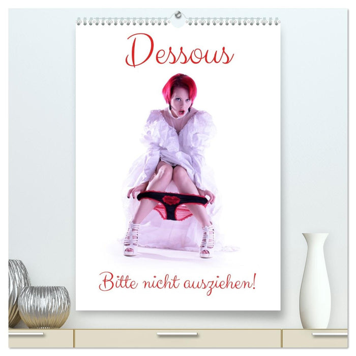 Dessous - Bitte nicht ausziehen! (CALVENDO Premium Wandkalender 2026)