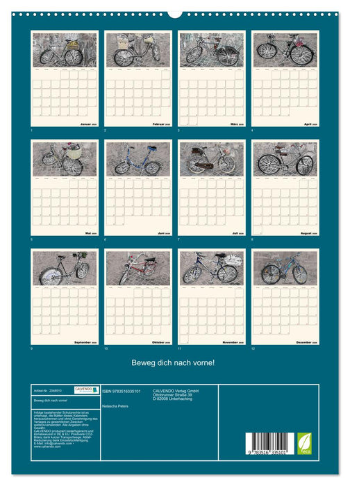 Beweg dich nach vorne! (CALVENDO Premium Wandkalender 2026)