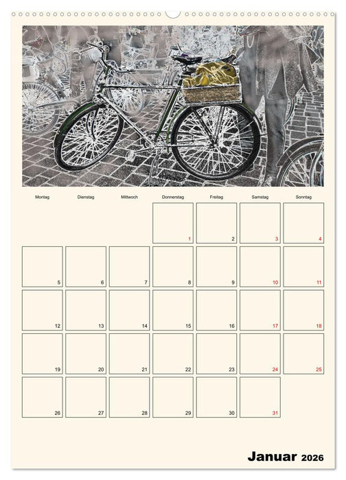 Beweg dich nach vorne! (CALVENDO Premium Wandkalender 2026)