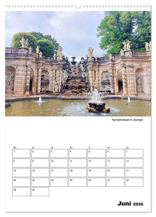 Prachtvolles Dresden (CALVENDO Wandkalender 2026)