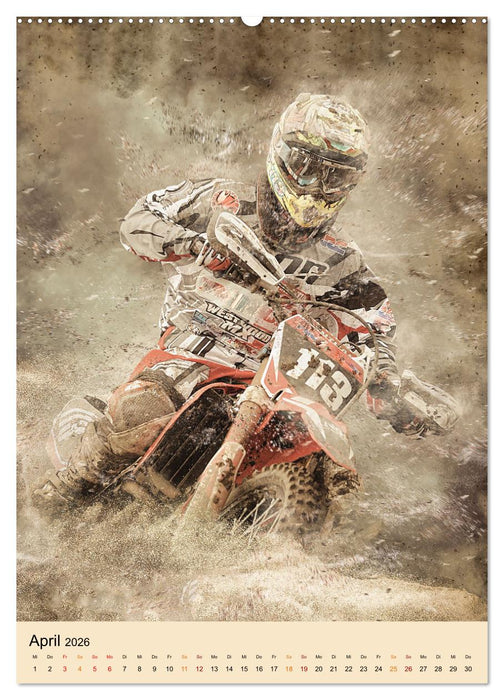 Motocross - Sport der Extreme (CALVENDO Wandkalender 2026)