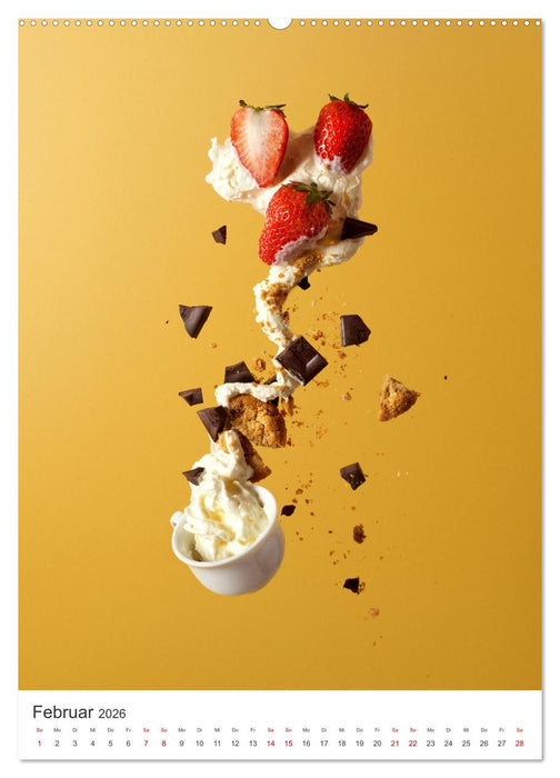 Leckeres Eis - Dieser Art lässt Herzen schmelzen. (CALVENDO Premium Wandkalender 2026)