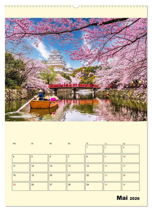 Japan - Hightech und viel Tradition (CALVENDO Wandkalender 2026)