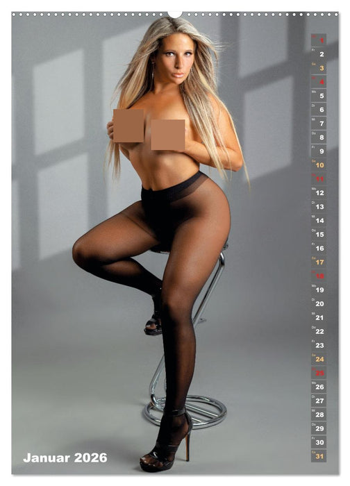 Nadya, natürlich blond! (CALVENDO Premium Wandkalender 2026)