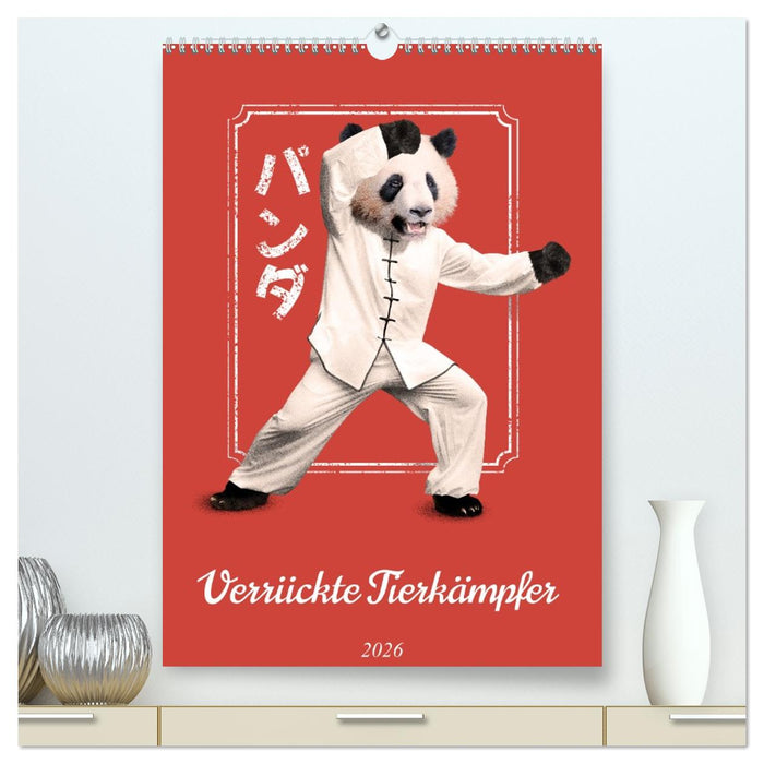 Verrückte Tier Kämpfer (CALVENDO Premium Wandkalender 2026)