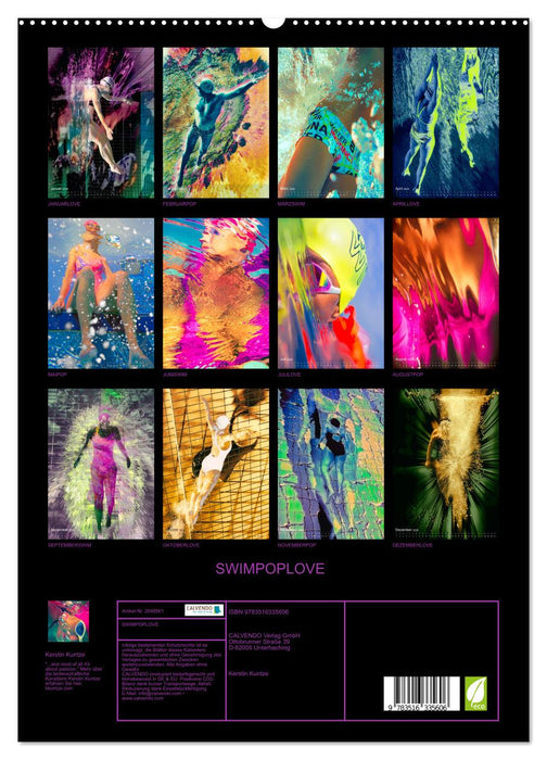 SWIMPOPLOVE (CALVENDO Premium Wandkalender 2026)