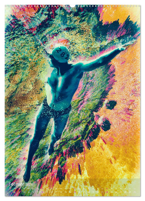 SWIMPOPLOVE (CALVENDO Premium Wandkalender 2026)