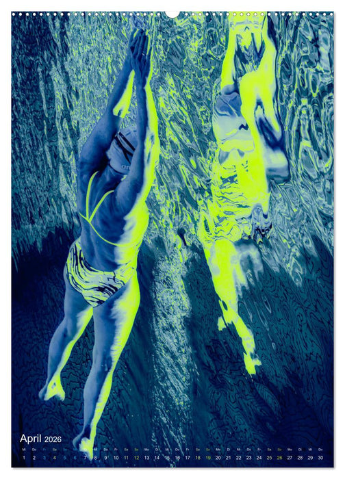 SWIMPOPLOVE (CALVENDO Premium Wandkalender 2026)
