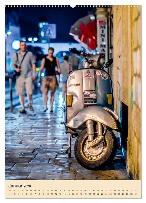 Meine Roller Vesparade (CALVENDO Wandkalender 2026)