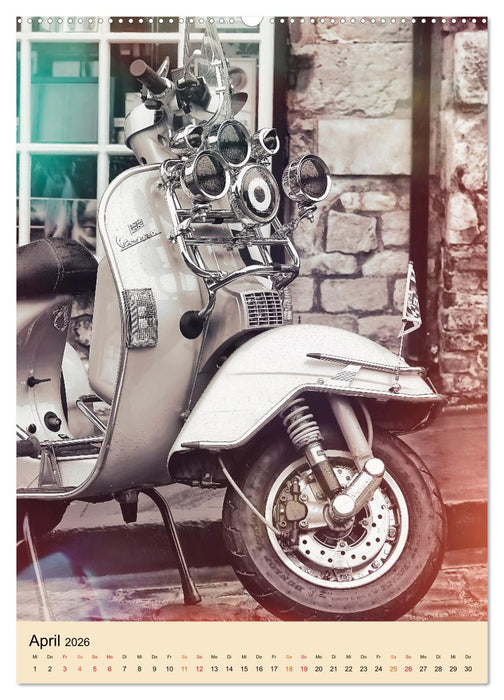 Meine Roller Vesparade (CALVENDO Wandkalender 2026)